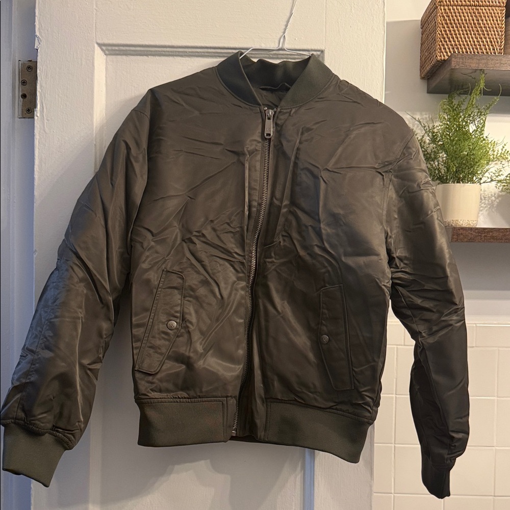 Calvin Klein Jeans Men's Olive Green Jacket